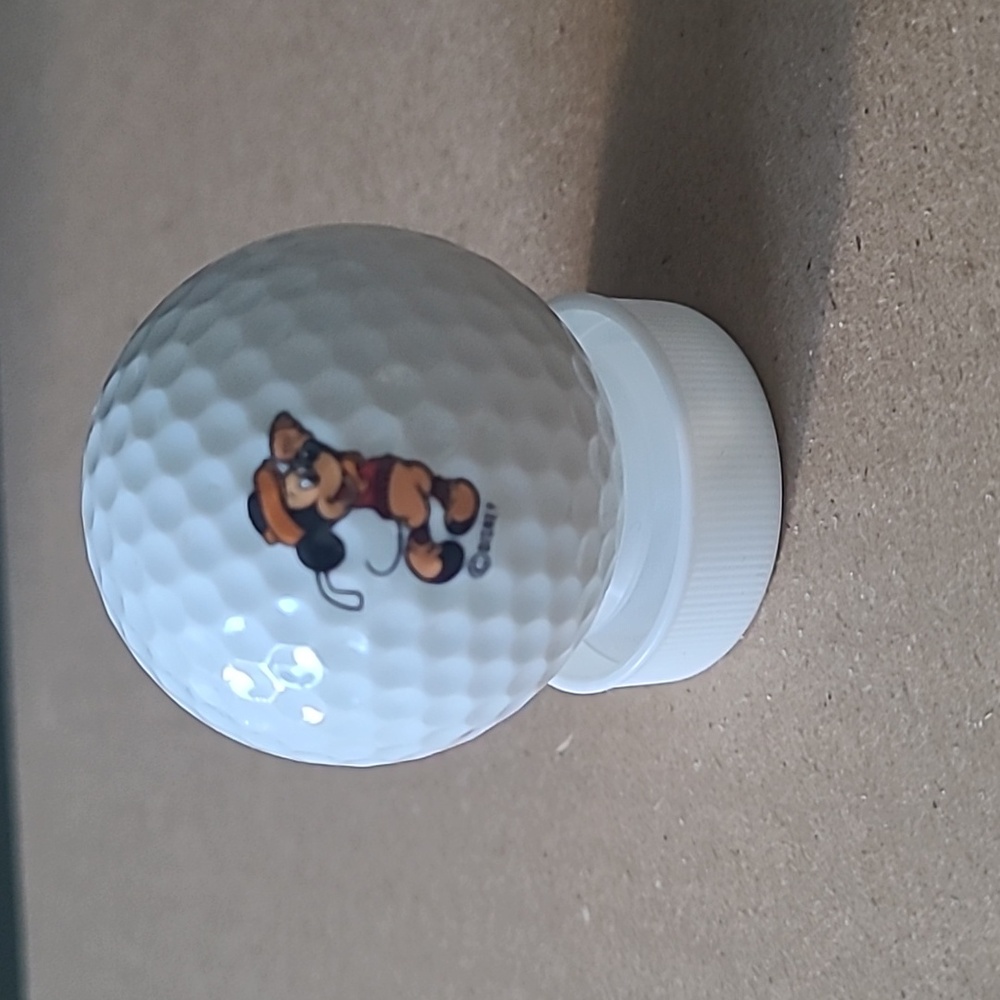 Mickey Mouse golf ball